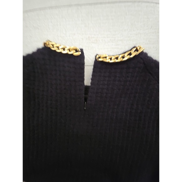 Tory Burch Formal Black Wool Dress Size XL - Picture 13 of 13